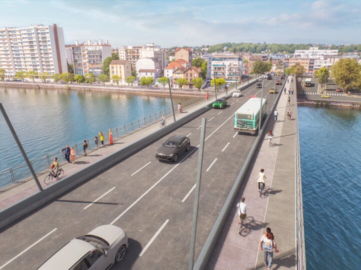 Le pont élargi (projet)